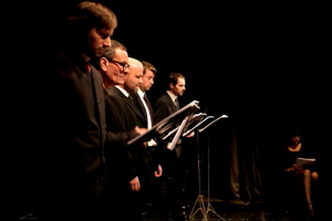 PREMIÉRA INSCENOVANÉHO ČTENÍ HRY <B>UCPANEJ SYSTÉM 20. 12. 2011</B>